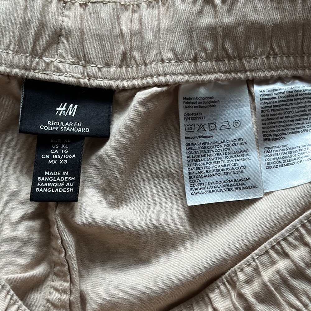 H&M Regular Fit Shorts XL - Picture 2 of 6